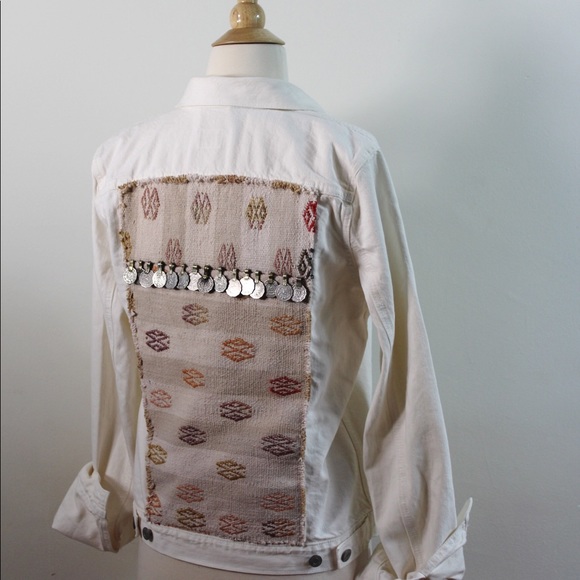 Bohemian handmade Levi Denim jackets - Picture 7 of 7